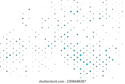 Light BLUE vector cover with spots. Abstract illustration with colored bubbles in nature style. Design for business adverts.