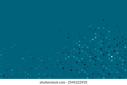 Cubierta de Vector azul claro con manchas. Ilustración abstracta moderna con gotas de agua coloridas. Diseño para carteles, Anuncios.