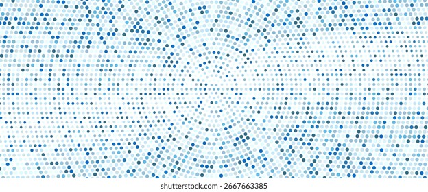 Light BLUE vector cover with spots. Glitter abstract illustration with blurred drops of rain. Pattern for ads, booklets.
