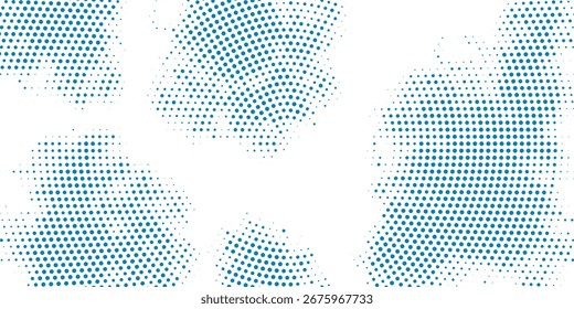 Cubierta de Vector azul claro con manchas. Ilustración abstracta de brillo con gotas borrosas de lluvia. Plantilla para su libro de marca.