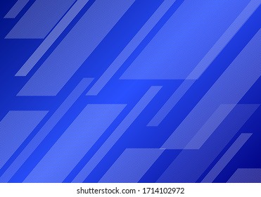 Light BLUE vector cover with straight lines. Sparkling abstract illustrations. Smart design for your business ad.