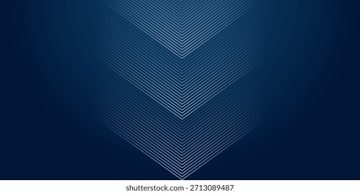 Light Blue vector cover with straight stripes. Smart design for business ads. Vector Abstract, science, futuristic, energy technology concept. straight line design
