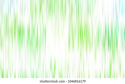 Light BLUE vector cover with stright stripes. Decorative shining illustration with lines on abstract template. Smart design for your business advert.