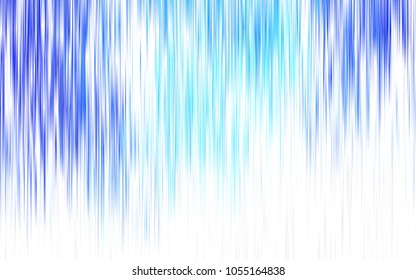 Light BLUE vector cover with stright stripes. Modern geometrical abstract illustration with staves. Pattern for ads, posters, banners.