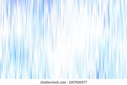 Light BLUE vector cover with stright stripes. Decorative shining illustration with lines on abstract template. The pattern for ad, booklets, leaflets.