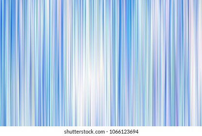 Light BLUE vector cover with stright stripes. Decorative shining illustration with lines on abstract template. The pattern for ad, booklets, leaflets.