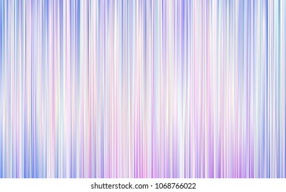 Light BLUE vector cover with stright stripes. Decorative shining illustration with lines on abstract template. Pattern for your busines websites.