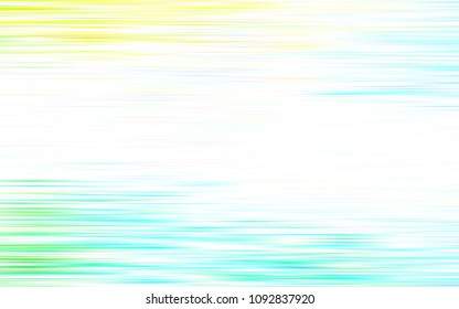 Light BLUE vector cover with stright stripes. Modern geometrical abstract illustration with Lines. Template for your beautiful backgrounds.