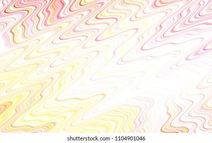 Light BLUE vector cover with stright stripes. Lines on blurred abstract background with gradient. Pattern for ads, posters, banners.