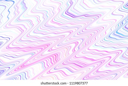 Light BLUE vector cover with stright stripes. Shining colored illustration with sharp stripes. Template for your beautiful backgrounds.