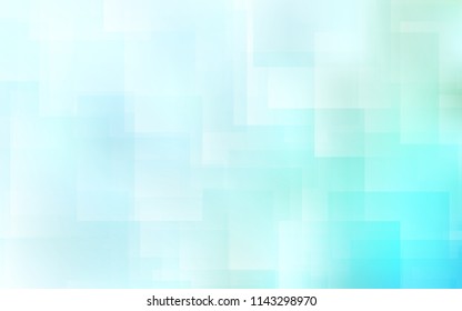 Light BLUE vector cover with stright stripes. Shining colored illustration with sharp stripes. Smart design for your business advert.