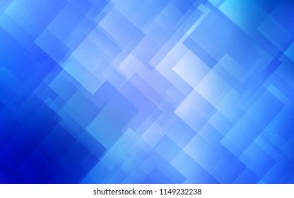 Light BLUE vector cover with stright stripes. Modern geometrical abstract illustration with Lines. Best design for your ad, poster, banner.