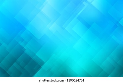 Light BLUE vector cover with stright stripes. Shining colored illustration with sharp stripes. Best design for your ad, poster, banner.