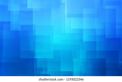 Light BLUE vector cover with stright stripes. Shining colored illustration with sharp stripes. Best design for your ad, poster, banner.