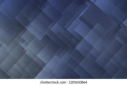 Light BLUE vector cover with stright stripes. Lines on blurred abstract background with gradient. The pattern for ad, booklets, leaflets.
