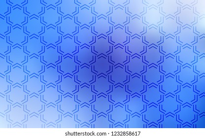 Light BLUE vector cover with stright stripes. Shining colored illustration with sharp stripes. Pattern for your busines websites.