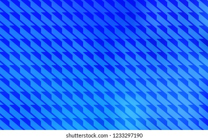 Light BLUE vector cover with stright stripes. Blurred decorative design in simple style with lines. Smart design for your business advert.