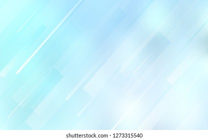 Light BLUE vector cover with stright stripes. Glitter abstract illustration with colored sticks. Template for your beautiful backgrounds. Light BLUE vector cover with stright stripes. Glitter abstract illustration with colored sticks. Template for your beautiful backgrounds.