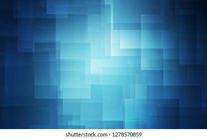 Light BLUE vector cover with stright stripes. Blurred decorative design in simple style with lines. Best design for your ad, poster, banner.