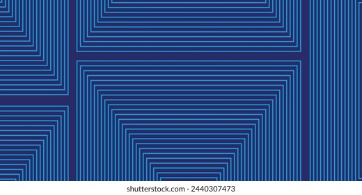 Light BLUE vector cover with stright stripes. Glitter abstract illustration with colored sticks.