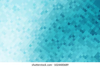 Light BLUE vector crooked abstract pattern. Creative geometric illustration in Origami style with gradient. A new texture for your design.
