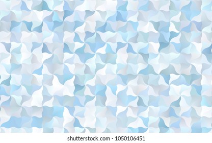 Light BLUE vector crooked abstract background. Colorful abstract illustration with gradient crooked lines. Brand-new style for your business design.