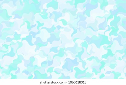 Light BLUE vector crooked abstract background. Modern geometrical abstract illustration with gradient bandy lines. Brand-new design for your business.