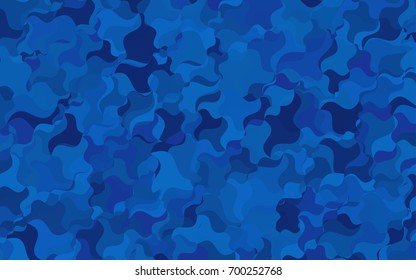 Light BLUE vector crooked abstract template. Shining crooked illustration in a brand-new style. Brand-new style for your business design.