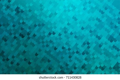 Light BLUE vector crooked abstract pattern. A vague circumflex abstract illustration with gradient. A completely new template for your business design.