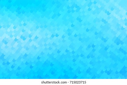 Light BLUE vector crooked abstract template. Colorful illustration in abstract cranked style with gradient. A new texture for your design.