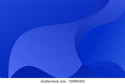 Light BLUE vector crooked abstract template. Colorful illustration in abstract cranked style with gradient. Brand-new design for your business.