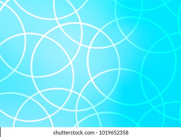 Light BLUE vector doodle blurred pattern. A completely new color illustration in doodle style. Brand-new design for your business.