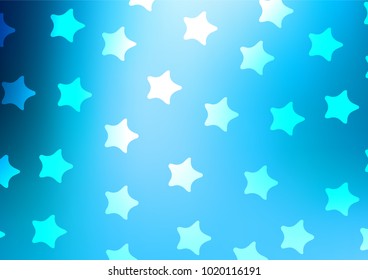 Light BLUE vector doodle blurred template. Colorful abstract illustration with lines in Asian style. The textured pattern can be used for website.