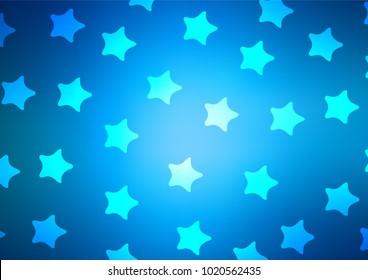 Light BLUE vector doodle blurred pattern. Sketchy hand drawn doodles on blurred background. The pattern can be used for wallpapers and coloring books.