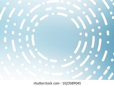 Light BLUE vector doodle blurred texture. Doodles on blurred abstract background with gradient. The template can be used as a background for cell phones.