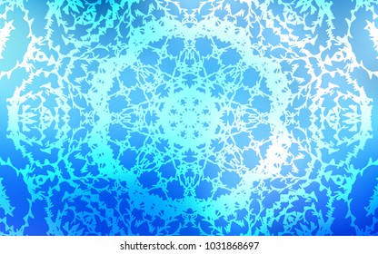 Light BLUE vector doodle blurred background. A completely new color illustration in doodle style drawn by child. The pattern can be used for heads of websites and designs.
