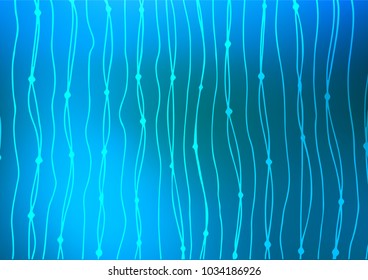 Light BLUE vector doodle blurred pattern. Modern geometrical abstract illustration with doodles. The doodle design can be used for your web site.