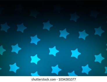 Light BLUE vector doodle blurred pattern. Colorful abstract illustration with lines in Asian style. Brand-new design for your business.
