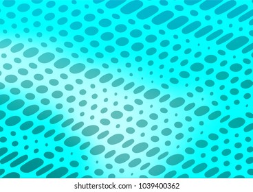 Light BLUE vector doodle blurred template. Modern geometrical abstract illustration with doodles. The doodle design can be used for your web site.