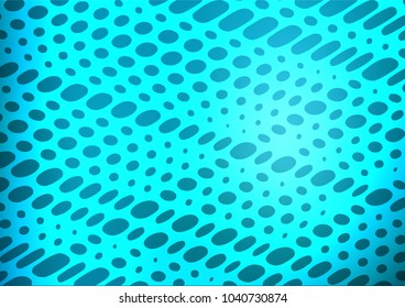 Light BLUE vector doodle blurred background. A vague abstract illustration with doodles in Indian style. The best blurred design for your business.