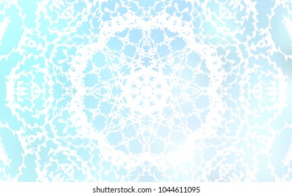 Light BLUE vector doodle blurred pattern. Glitter abstract illustration with doodles and lines drawn by child. Brand-new design for your business.