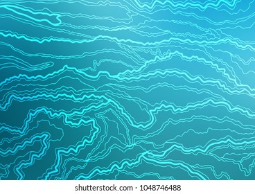Light BLUE vector doodle blurred texture. Decorative shining illustration with doodles on abstract template. Hand painted design for web, leaflet, textile.