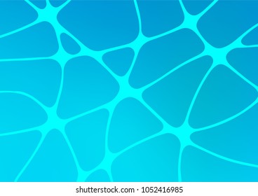 Light BLUE vector doodle blurred background. Decorative shining illustration with doodles on abstract template. The textured pattern can be used for website.