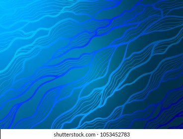 Light BLUE vector doodle blurred background. Colorful illustration in abstract style with doodles and Zen tangles. The doodle design can be used for your web site.