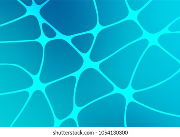 Light BLUE vector doodle blurred texture. Blurred decorative design in Indian style with Zen tangles. The template can be used as a background for cell phones.