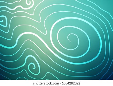 Light BLUE vector doodle blurred texture. An elegant bright illustration with lines in Natural style. The best blurred design for your business.