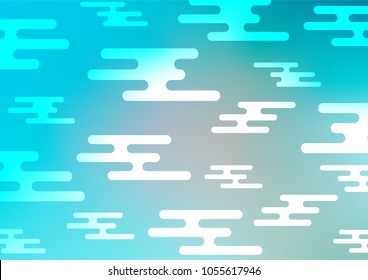 Light BLUE vector doodle blurred background. Sketchy hand drawn doodles on blurred background. The pattern can be used for coloring books and pages for kids.