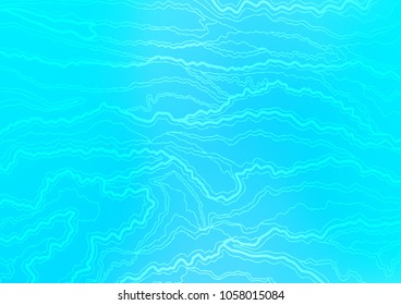 Light BLUE vector doodle blurred texture. An elegant bright illustration with lines in Natural style. A completely new template for your business design.