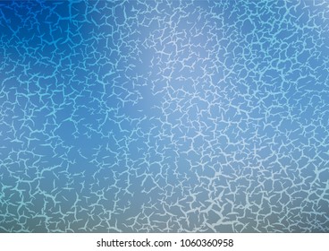 Light BLUE vector doodle blurred texture. Geometric doodle illustration in Origami style with gradient. The template can be used as a background for cell phones.