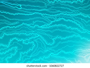 Light BLUE vector doodle blurred background. Glitter abstract illustration with doodles and Zen tangles. The best blurred design for your business.